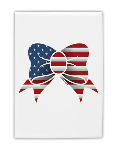 Patriotic Bow Fridge Magnet 2&#x22;x3&#x22; Portrait-Fridge Magnet-TooLoud-White-Davson Sales