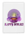 Happy Diwali Purple Candle Fridge Magnet 2&#x22;x3&#x22; Portrait by TooLoud-Fridge Magnet-TooLoud-White-Davson Sales