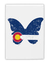 TooLoud Grunge Colorado Butterfly Flag Fridge Magnet 2 Inchx3 Inch Por