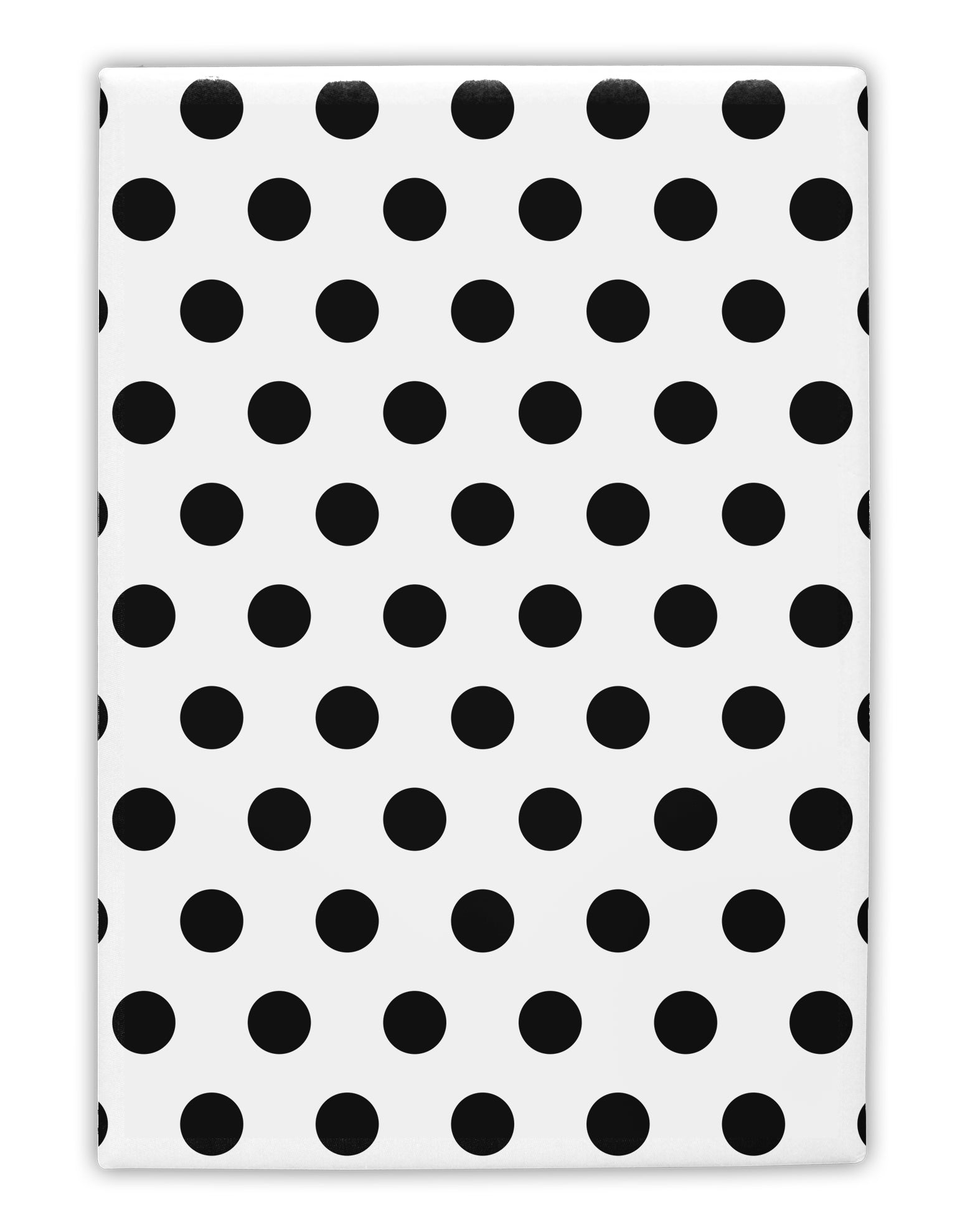 Black Polka Dots on White Collapsible Neoprene Bottle Insulator All Over Print by TooLoud-TooLoud-White-Davson Sales