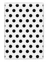 Black Polka Dots on White Collapsible Neoprene Bottle Insulator All Over Print by TooLoud-TooLoud-White-Davson Sales