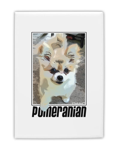 Pomeranian Step Out Fridge Magnet 2&#x22;x3&#x22; Portrait by TooLoud-Fridge Magnet-TooLoud-White-Davson Sales