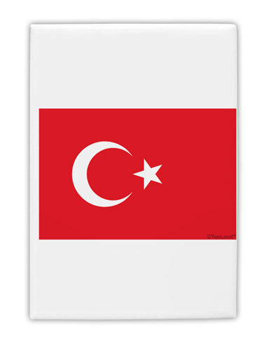 Turkey Flag Fridge Magnet 2&#x22;x3&#x22; Portrait by TooLoud-Fridge Magnet-TooLoud-White-Davson Sales