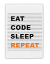 Eat Sleep Code Repeat Fridge Magnet 2&#x22;x3&#x22; Portrait by TooLoud-TooLoud-White-Davson Sales