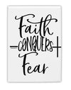TooLoud Faith Conquers Fear Fridge Magnet 2 Inchx3 Inch Portrait