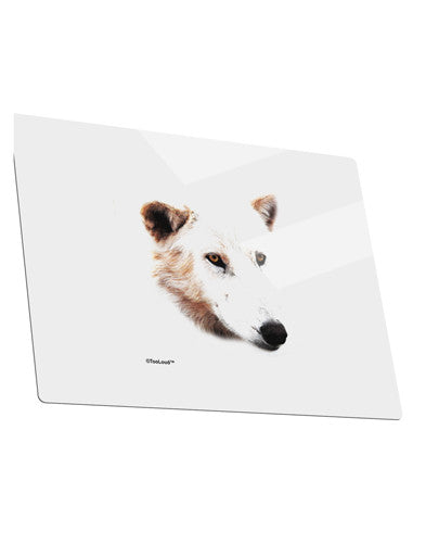 TooLoud White Wolf Head Cutout Metal Panel Wall Art Landscape - Choose Size-TooLoud-14x11"-Davson Sales