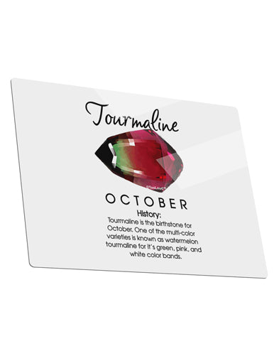 Birthstone Tourmaline Metal Panel Wall Art Landscape - Choose Size by TooLoud-TooLoud-14x11"-Davson Sales