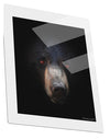 Scary Black Bear Metal Panel Wall Art Portrait - Choose Size-TooLoud-11x14"-Davson Sales