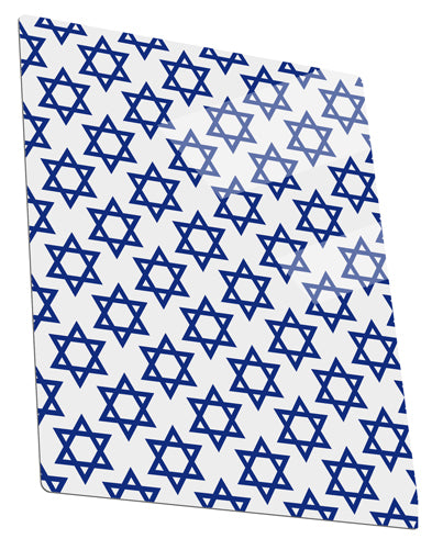 Stars of David Jewish Metal Panel Wall Art Portrait - Choose Size by TooLoud-TooLoud-11x14"-Davson Sales