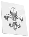 Distressed Fleur de Lis Metal Panel Wall Art Portrait - Choose Size-TooLoud-11x14"-Davson Sales