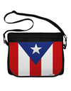 Puerto Rico Flag AOP Neoprene Laptop Shoulder Bag All Over Print-Laptop Shoulder Bag-TooLoud-Black-White-15 Inches-Davson Sales