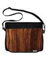 Medium Wood Look Neoprene Laptop Shoulder Bag All Over Print by TooLoud-Laptop Shoulder Bag-TooLoud-Black-White-Davson Sales