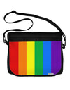Rainbow Vertical Gay Pride Flag Neoprene Laptop Shoulder Bag All Over Print by TooLoud-TooLoud-Black-White-Davson Sales