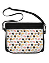 Cute Sushi AOP Neoprene Laptop Shoulder Bag All Over Print-Laptop Shoulder Bag-TooLoud-Black-White-15 Inches-Davson Sales