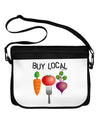 Buy Local - Vegetables Design Neoprene Laptop Shoulder Bag-Laptop Shoulder Bag-TooLoud-Black-White-One Size-Davson Sales