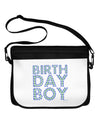 Birthday Boy - Blue and Green Dots Neoprene Laptop Shoulder Bag by TooLoud-Laptop Shoulder Bag-TooLoud-Black-White-One Size-Davson Sales