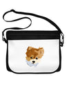 Custom Pet Art Neoprene Laptop Shoulder Bag by TooLoud