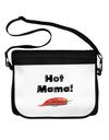 Hot Mama Chili Pepper Neoprene Laptop Shoulder Bag-Laptop Shoulder Bag-TooLoud-Black-White-One Size-Davson Sales