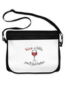 Wine a Little 15&#x22; Dark Laptop / Tablet Case Bag by TooLoud-Laptop / Tablet Case Bag-TooLoud-Black-White-15 Inches-Davson Sales