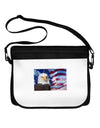 All American Eagle Neoprene Laptop Shoulder Bag-Laptop Shoulder Bag-TooLoud-Black-White-One Size-Davson Sales