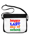Happy Last Day of School Neoprene Laptop Shoulder Bag-Laptop Shoulder Bag-TooLoud-Black-White-One Size-Davson Sales