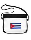 Cuba Flag Cubana Neoprene Laptop Shoulder Bag by TooLoud-TooLoud-Black-White-15 Inches-Davson Sales