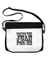 You Are the Juan For Me Neoprene Laptop Shoulder Bag-Laptop Shoulder Bag-TooLoud-Black-White-One Size-Davson Sales