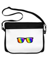 Pride Rainbow Lenses 15&#x22; Dark Laptop / Tablet Case Bag by TooLoud-Laptop / Tablet Case Bag-TooLoud-Black-White-15 Inches-Davson Sales