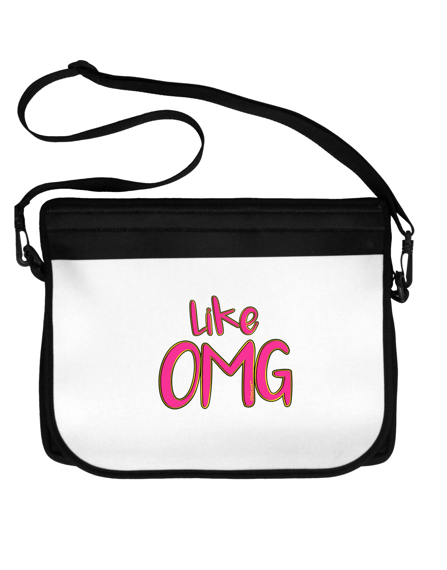 Like OMG 15&#x22; Dark Laptop / Tablet Case Bag by TooLoud-Laptop / Tablet Case Bag-TooLoud-Black-White-15 Inches-Davson Sales