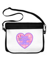 Happy First Mother's Day Mommy - Pink Neoprene Laptop Shoulder Bag by TooLoud-Laptop Shoulder Bag-TooLoud-Black-White-One Size-Davson Sales