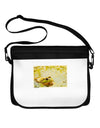Bullfrog In Watercolor Neoprene Laptop Shoulder Bag by TooLoud-Laptop Shoulder Bag-TooLoud-Black-White-15 Inches-Davson Sales