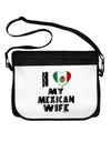I Heart My Mexican Wife Neoprene Laptop Shoulder Bag by TooLoud