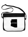 Arizona - United States Shape Neoprene Laptop Shoulder Bag by TooLoud-Laptop Shoulder Bag-TooLoud-Black-White-One Size-Davson Sales