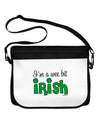 I'm A Wee Bit Irish Neoprene Laptop Shoulder Bag by TooLoud-Laptop Shoulder Bag-TooLoud-Black-White-One-Size-Adult-Davson Sales
