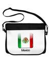 Mexican Flag App Icon - Text Neoprene Laptop Shoulder Bag by TooLoud-Laptop Shoulder Bag-TooLoud-Black-White-One Size-Davson Sales