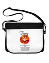 Birthstone Topaz Neoprene Laptop Shoulder Bag by TooLoud-Laptop Shoulder Bag-TooLoud-Black-White-15 Inches-Davson Sales