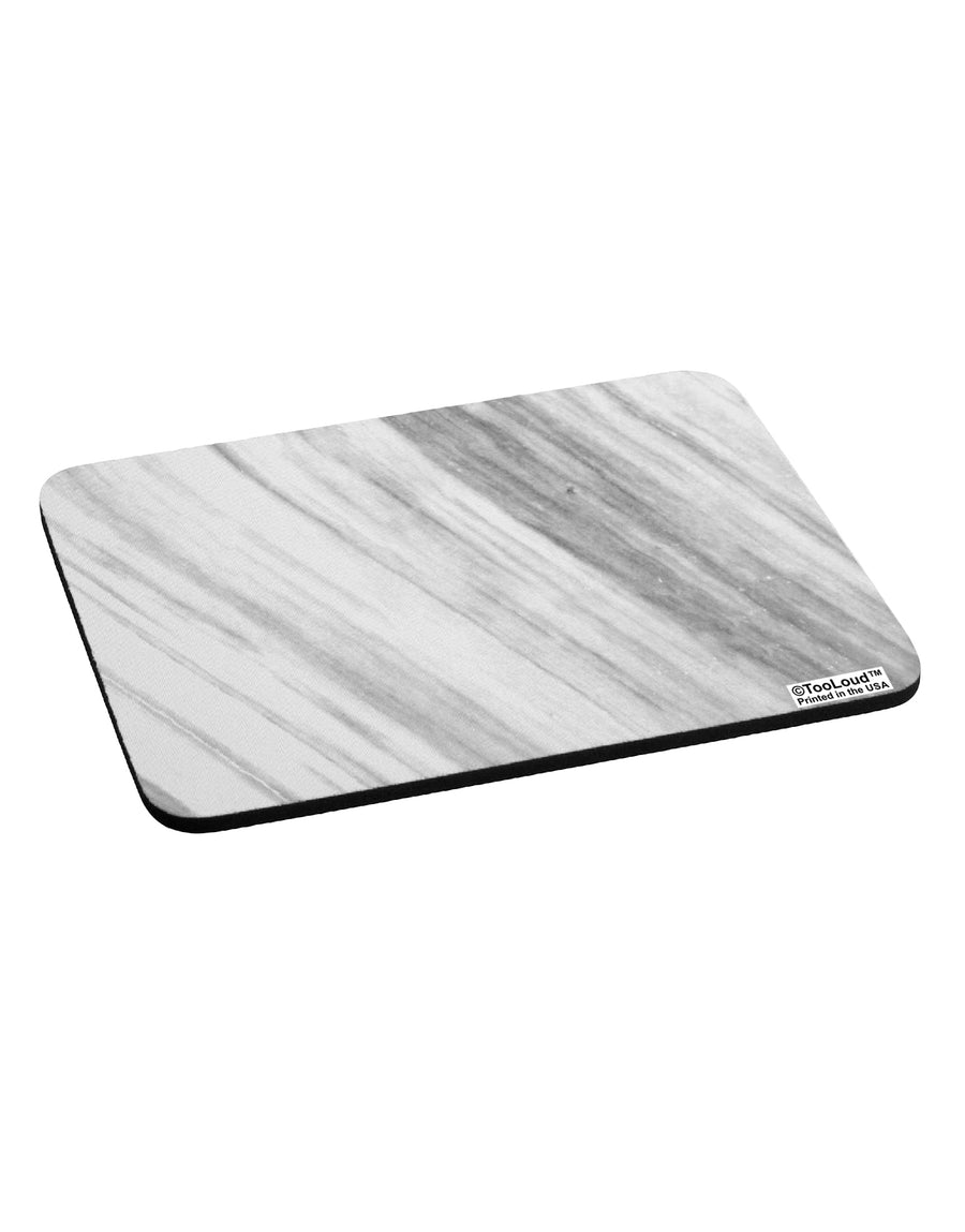 White Marble Pattern Mousepad All Over Print by TooLoud-TooLoud-White-Davson Sales
