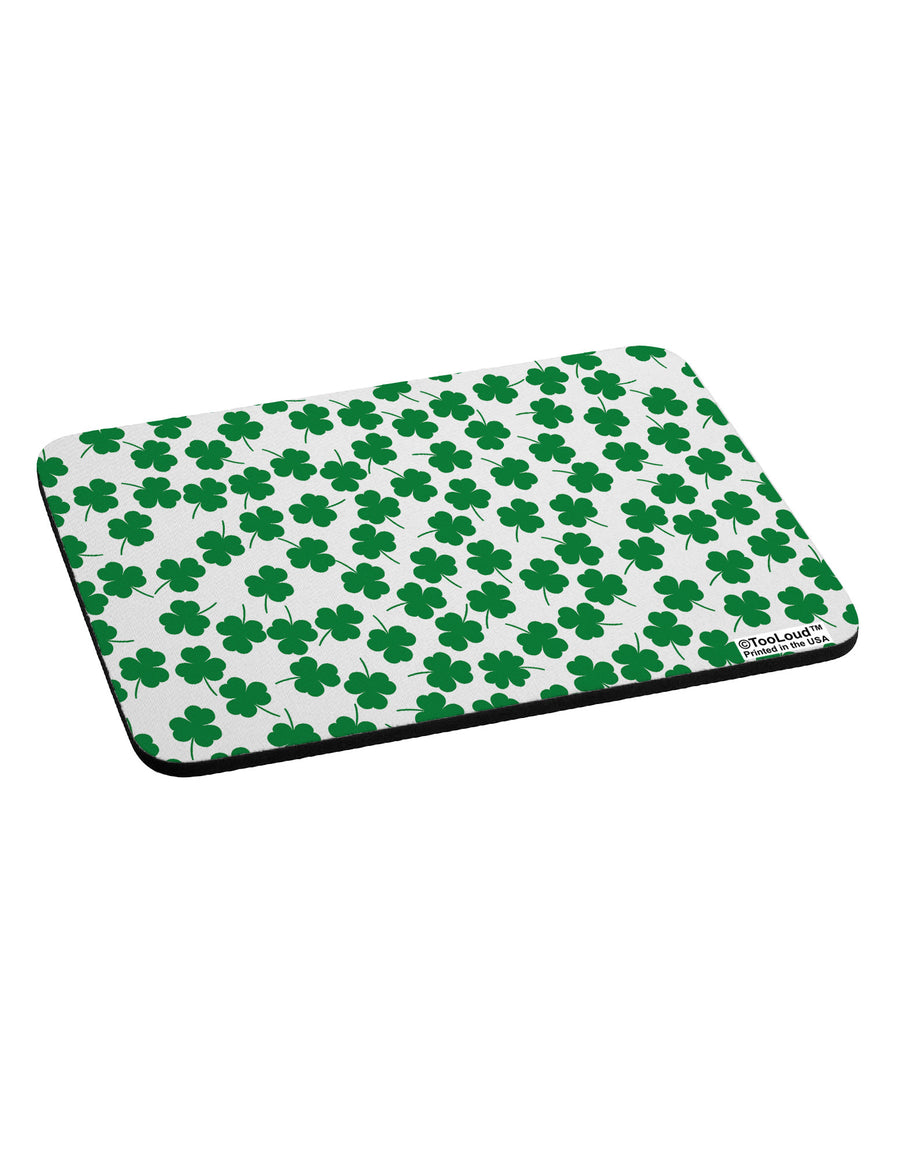 Find the 4 Leaf Clover Shamrocks Mousepad All Over Print-TooLoud-White-Davson Sales