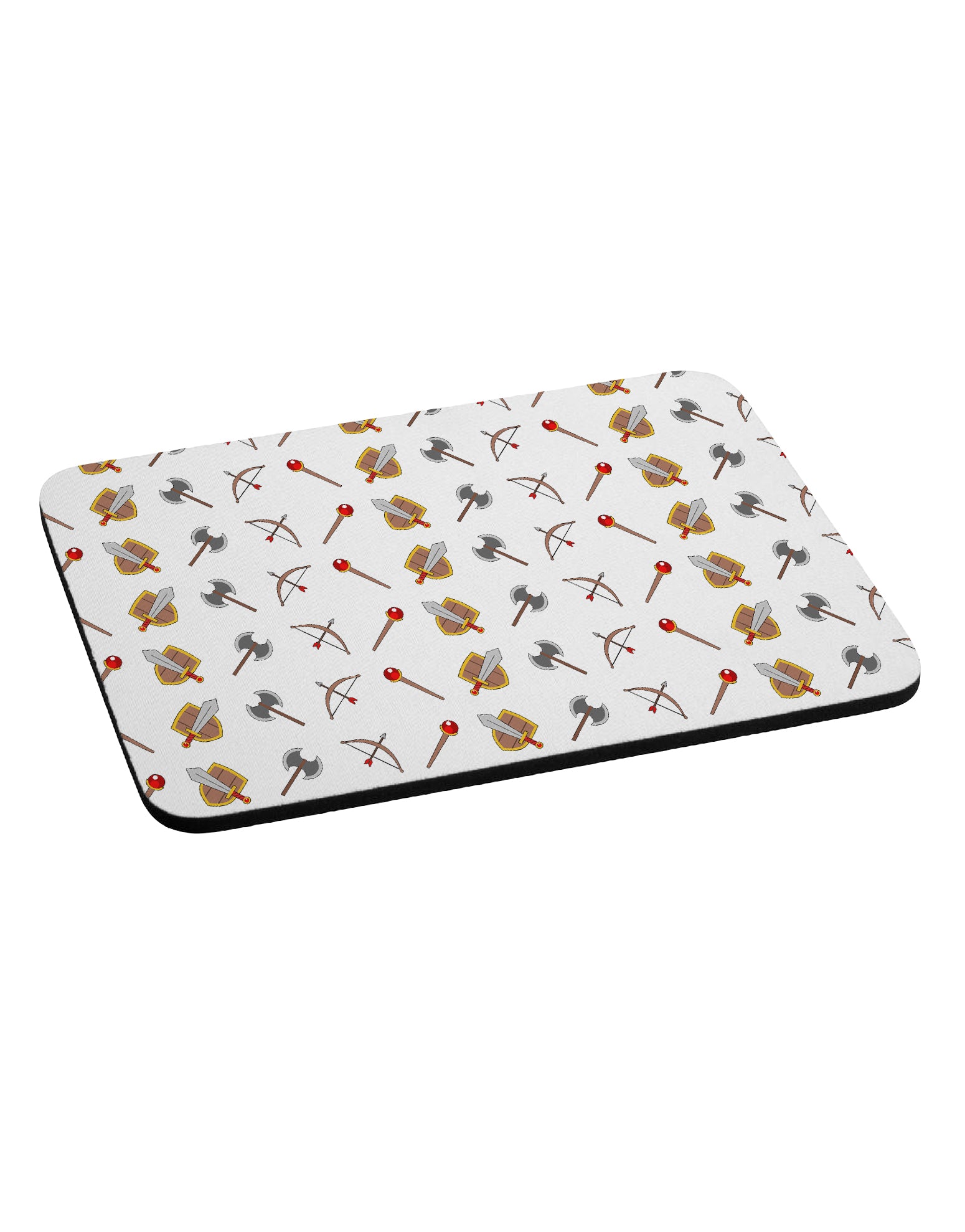 Fantasy Weapons Mousepad by TooLoud-TooLoud-White-Davson Sales