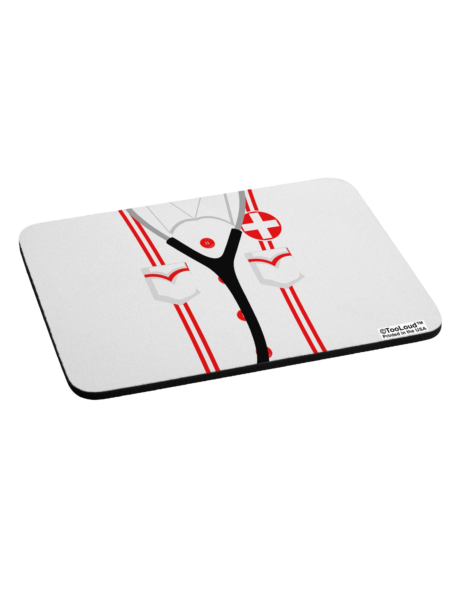 Nurse AOP Mousepad All Over Print-TooLoud-White-Davson Sales