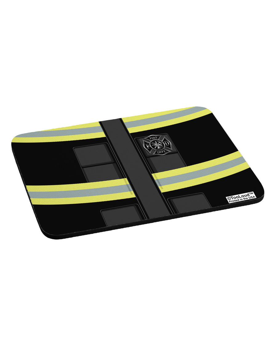 Firefighter Black AOP Mousepad All Over Print-TooLoud-White-Davson Sales