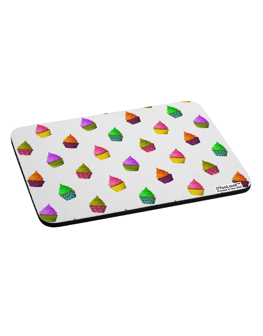 Real Cupcakes AOP Mousepad All Over Print-TooLoud-White-Davson Sales