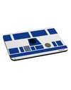 Blue and White Robot AOP Mousepad All Over Print by TooLoud-TooLoud-White-Davson Sales