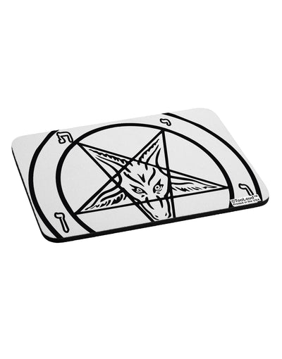 Official Sigil of Baphomet Mousepad All Over Print-TooLoud-White-Davson Sales