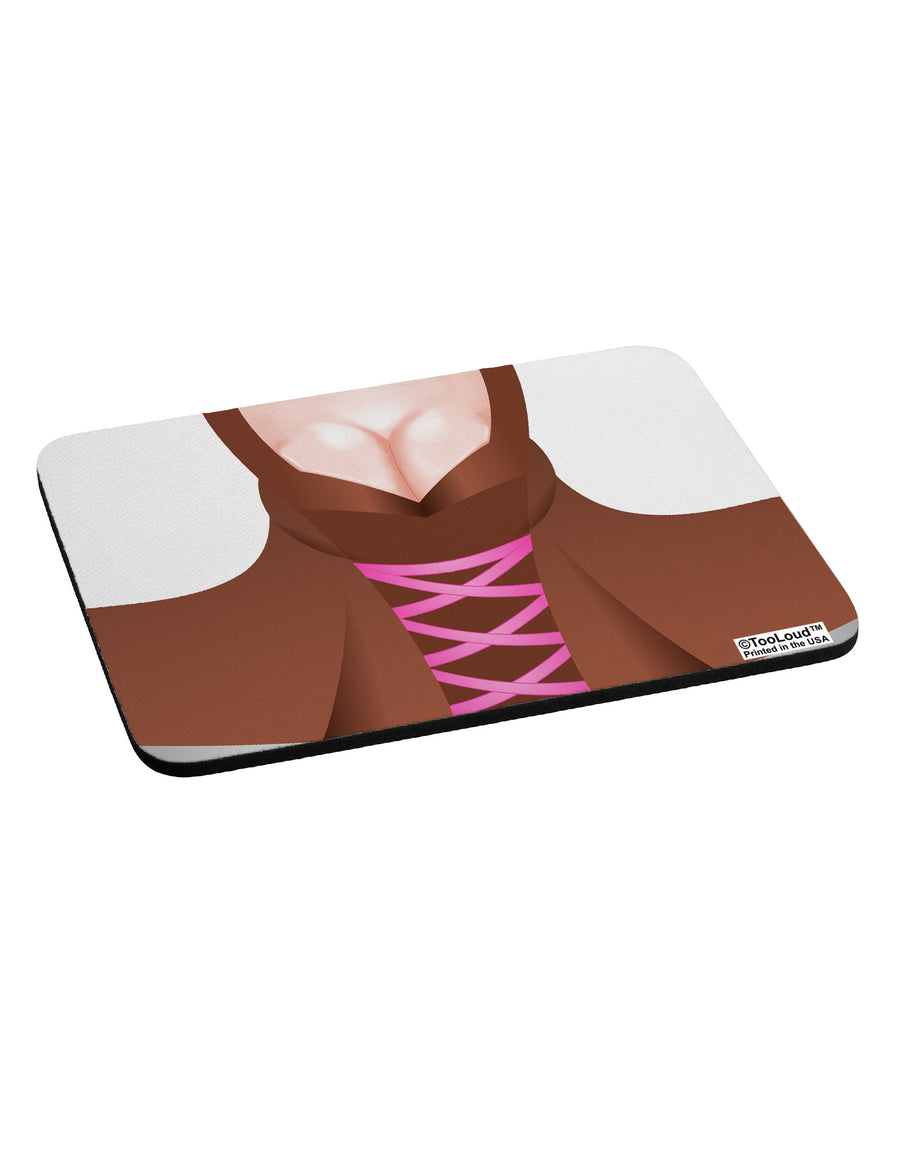 Sexy Dirndl Costume Brown Mousepad All Over Print by TooLoud-TooLoud-White-Davson Sales