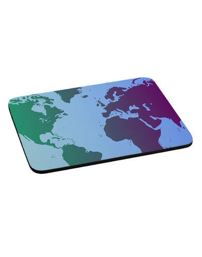 Cool World Map Design Mousepad All Over Print-TooLoud-White-Davson Sales