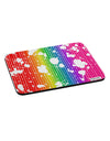 Splatter AOP - Rainbow Mousepad All Over Print-TooLoud-White-Davson Sales