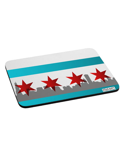 Chicago Flag Skyline AOP Mousepad All Over Print-TooLoud-White-Davson Sales