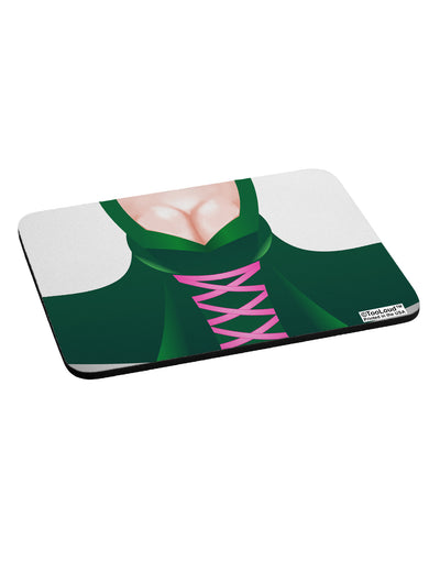 Sexy Dirndl Costume Green Mousepad All Over Print by TooLoud-TooLoud-White-Davson Sales