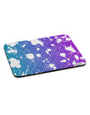 Splatter AOP - Blue Purple Mousepad All Over Print-TooLoud-White-Davson Sales